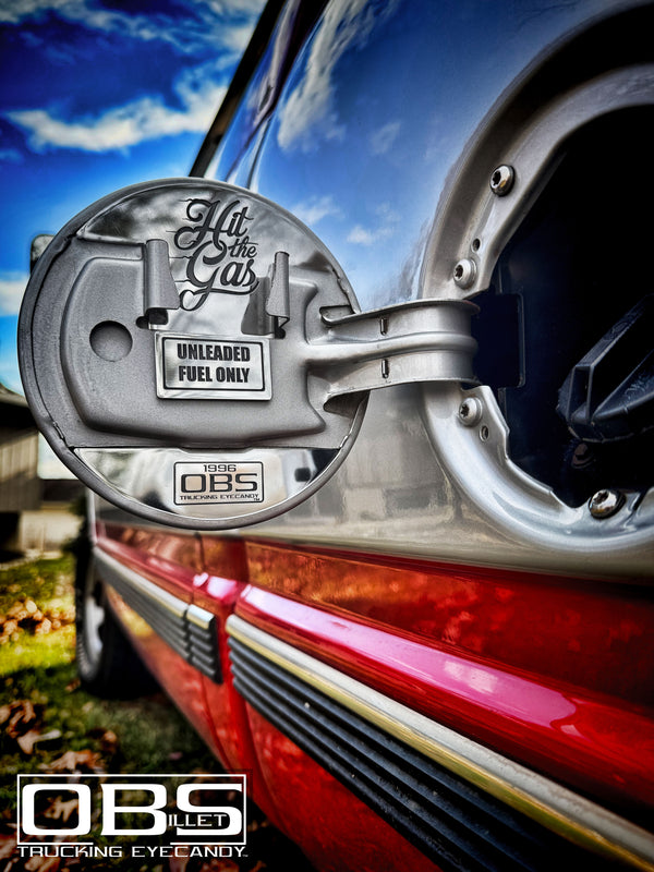 OBS Gas Panel - Year (at bottom) Specific - Lasered Billet - Sold as a set of 3 parts