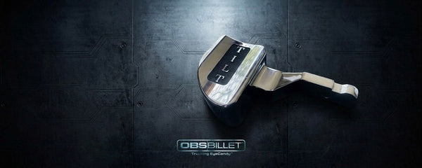 Polished and black anodized billet upgrades for a GMT400 OBS truck interior