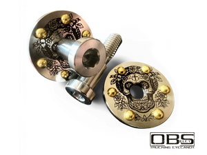 OBS - Door Striker Set  -Sugar Skull - Sold as a Pair