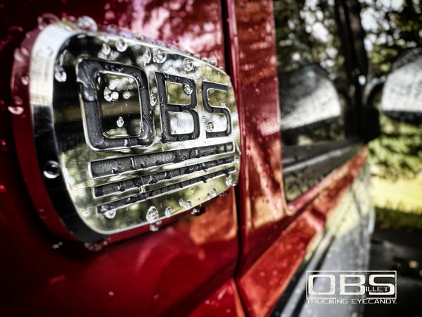 Chevy® | GMC® OBS 1995-1999 Cab Emblems - Oval Style - 3 Line Classic - Sold as Pairs
