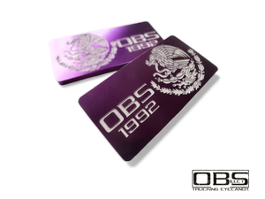 OBS Pillar Emblem - " Mexican Eagle" Year Specific - Anodized - Sold as a Pair