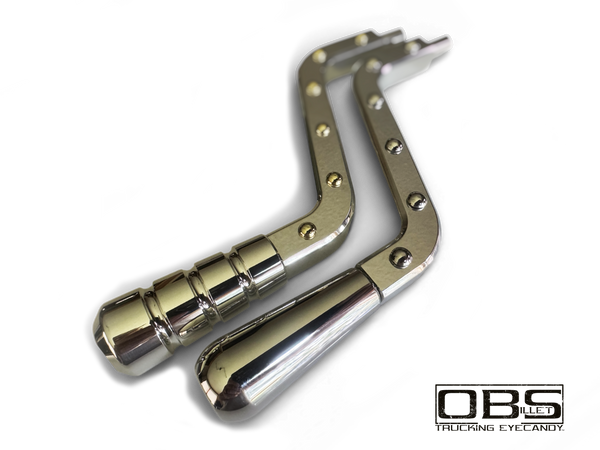 Chevy® | GMC® OBS 1995-1999 Shifter - Square Body (Rivet & Handle Options)