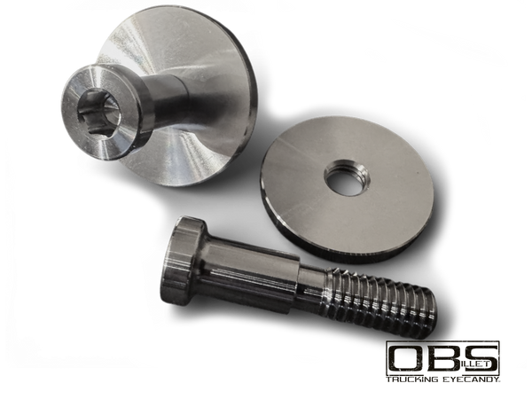 OBS - Door Striker Assy - Plain Washer/Multiple Engraving Styles - Sold as a Pair