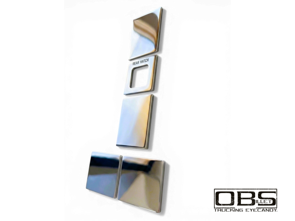 OBS Dashboard Consul Blanking Plates - REAR HATCH Version