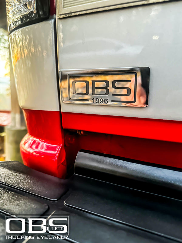 OBS Body Emblem - Year (at bottom) Specific - Machined Billet - Single Unit