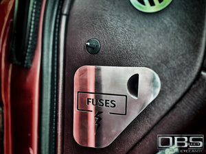 OBS - Fuse Panel Cover Plate - Surface or cut through design options