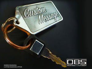 OBS Billet Key Fob - Year (at top) Specific