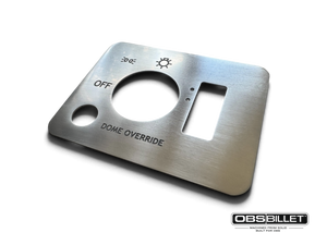 Chevy | GMC 1995–1998 Billet Headlight & Daylight Running Cover Plate – Non-Illuminated