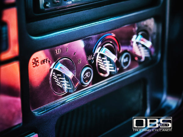 OBS Chevy | GMC 1995-1999 Climate Control Knobs - Sold as Set of 3