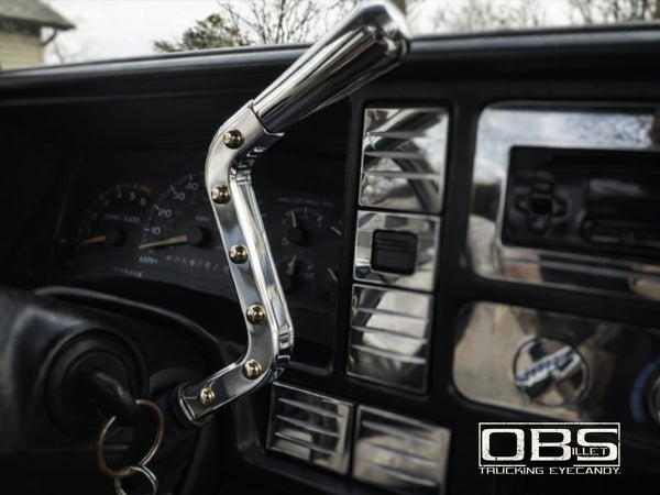 Chevy® | GMC® OBS 1995-1999 Shifter - Square Body (Rivet & Handle Options)