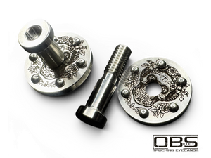 OBS - Door Striker Set  -Sugar Skull - Sold as a Pair