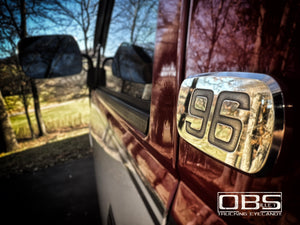 Chevy® | GMC® 1988-1998 Cab Emblems - Oval Style - Classic Year - Sold as Pairs or Individual
