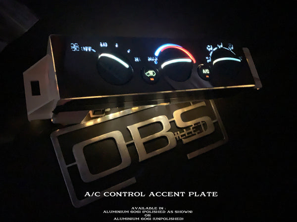 OBS A/C Unit Cover Plate - Illuminated Version - Style # 2