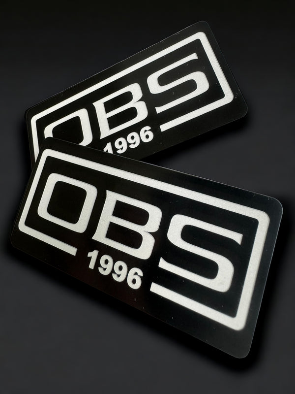 OBS Pillar Emblem - Year Specific - Anodized - Sold as a Pair