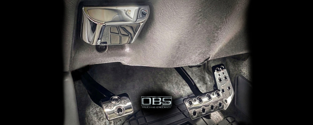OBS Billet truck parts Shopify project visual
