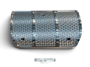 RACING PEDALS - "ENGINE TURNED" - STYLE - (FREE SHIPPING USA)