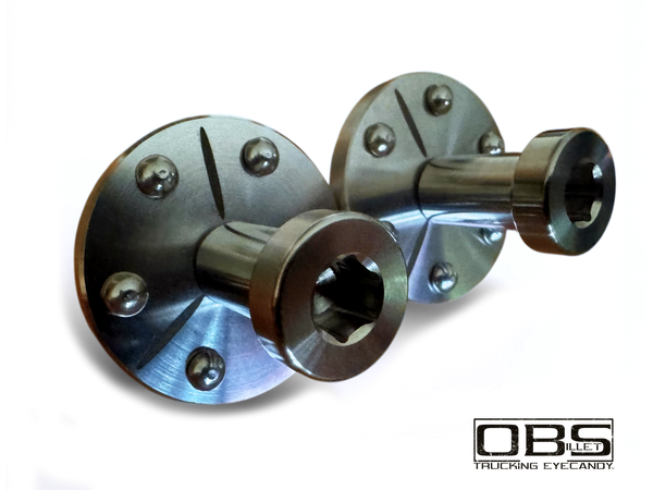 OBS - Door Striker Assy - Holes/Rivets/Multiple Styles - Sold as a Pair