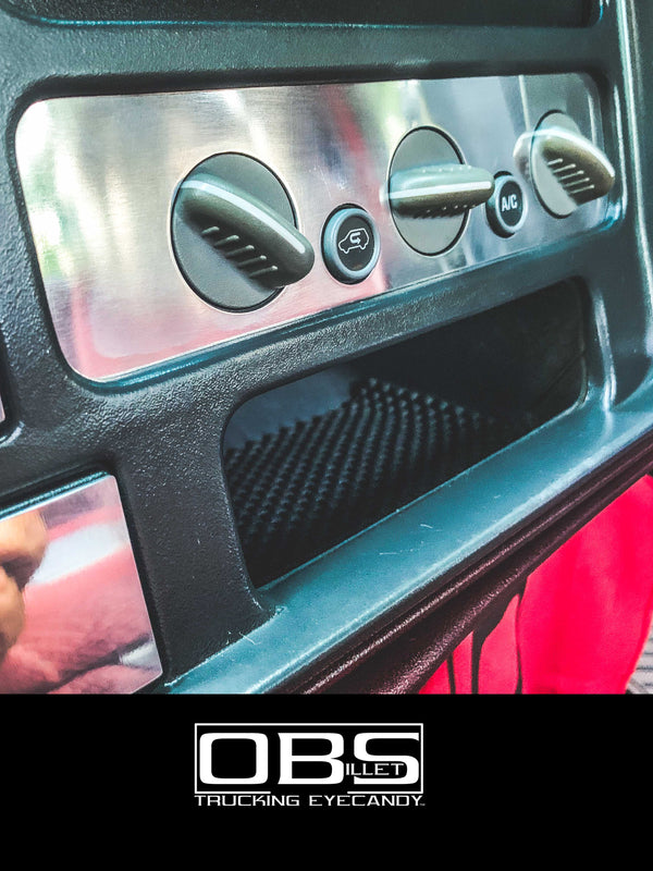 OBS A/C Centre Control Unit - Surround Billet Plate - Style # 1