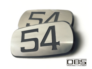 Chevy® | GMC® 1947-1955 Cab Emblems - Oval Style - Classic Year- Sold as Pairs or Individual