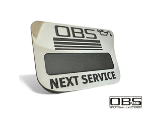 OBS (Left to steering wheel) Oil Service Plate