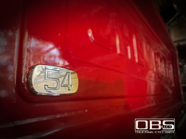 Chevy® | GMC® 1947-1955 Cab Emblems - Oval Style - Classic Year- Sold as Pairs or Individual
