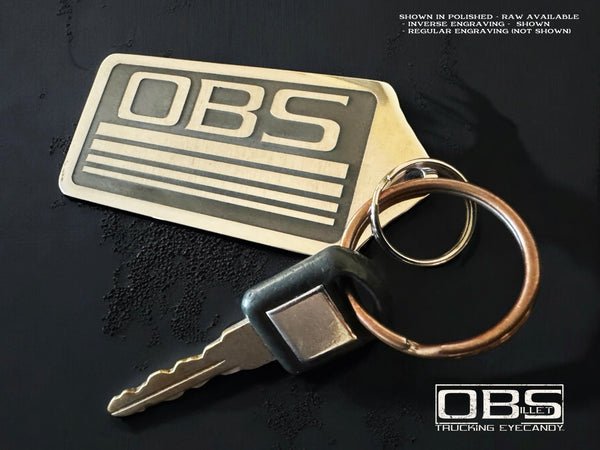 OBS classic Four Line - Keyring