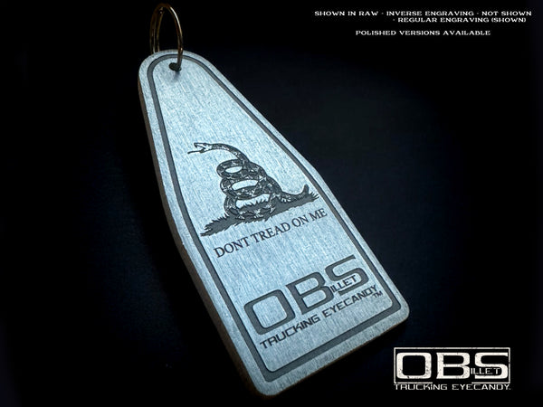 'DON'T TREAD ON ME' - Hotel Style Keyring