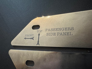 OBS Door Side Mounted Emblem Plates- Year Specific - Sold as a Pair