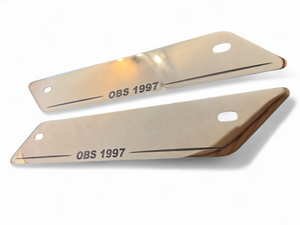 OBS Door Side Mounted Emblem Plates- Year Specific - Sold as a Pair