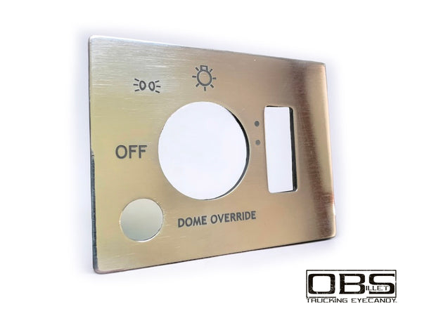 OBS Headlight/Daylight Running Cover Plate - Non Illuminated Version