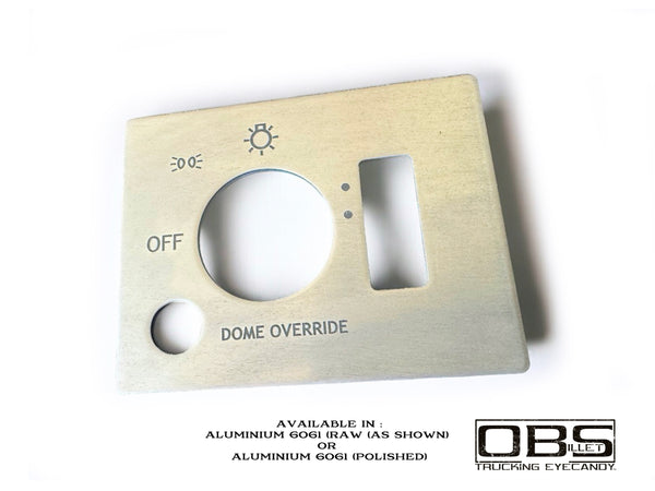 OBS Headlight/Daylight Running Cover Plate - Non Illuminated Version