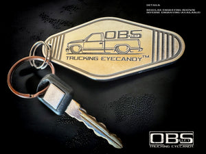 Trucking Truck - Classic Hotel Style Keyring