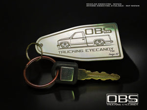 Modern Style Keyring - Trucking Truck #2