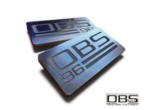 OBSBillet™ 2 Line Classic Cab Emblem (1988–1998) - Sold as a Pair