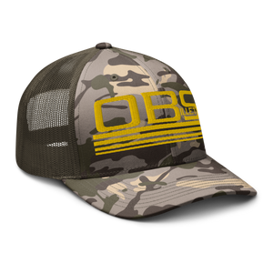 Four Line Billet Classic Camouflage trucker hat