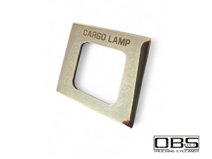 Billet Dashboard Consul Blanking Plate - CARGO LAMP (Single Engraved Unit)