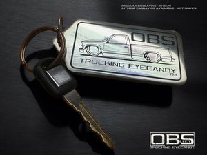 Rectangular Style Keyring - Trucking Truck