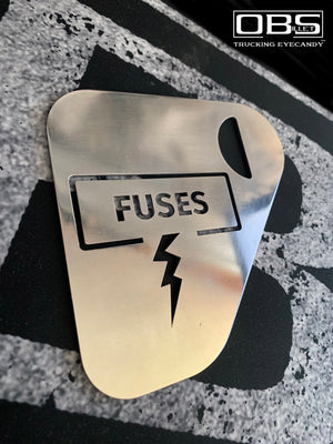 OBS - Fuse Panel Cover Plate - Surface or cut through design options