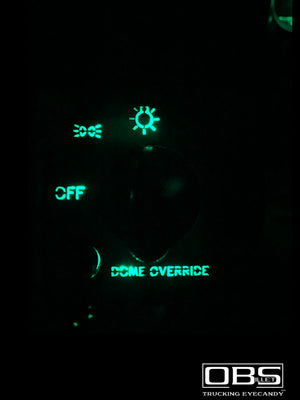 OBS Headlight/Daylight Running Cover Plate - Illuminated Version