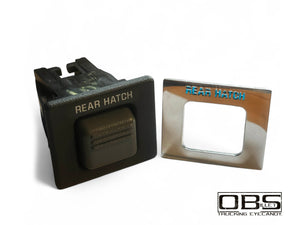 Billet Dashboard Consul Blanking Plate - REAR HATCH (Single Engraved Unit)
