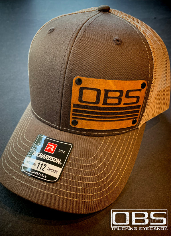 OBS - Classic Line - Leather Patch Hat