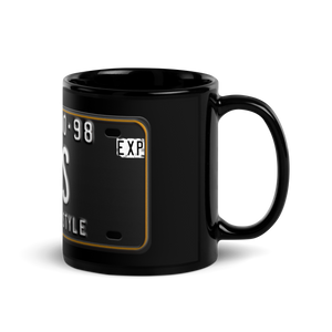 Black Glossy Mug