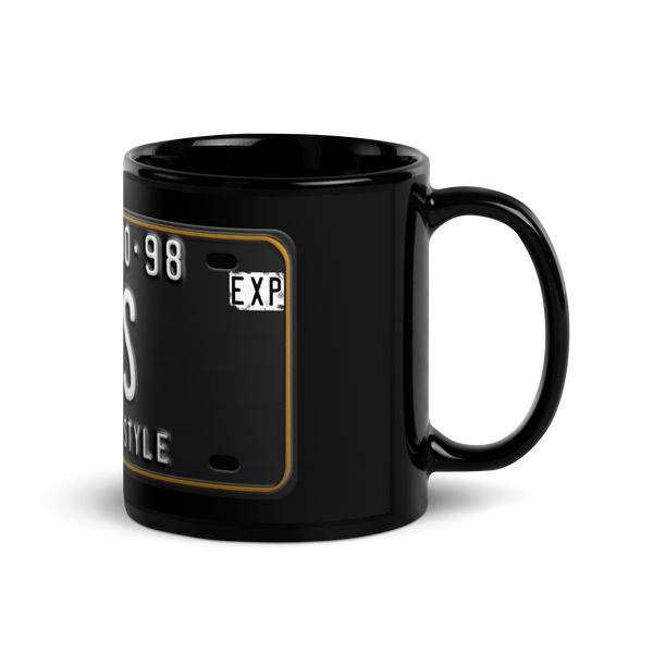 Black Glossy Mug